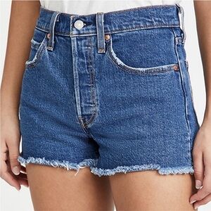 Levi’s 501 Original Fit High Rise Jean Shorts